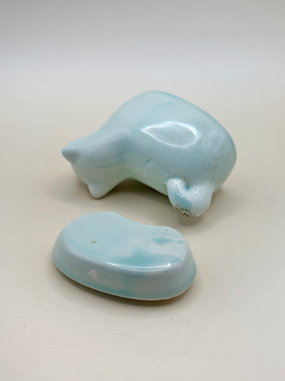 TB86 -  Incense Container Box of Mino-yaki 美濃焼