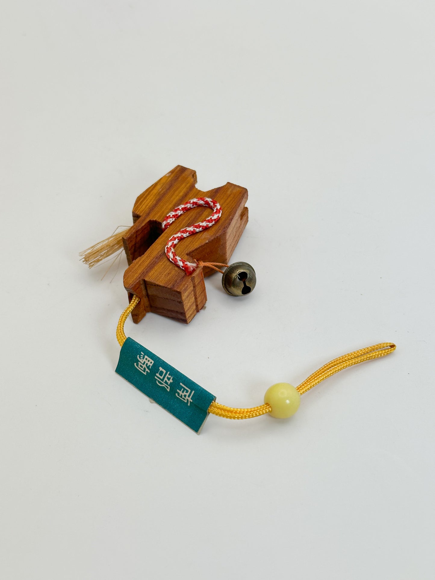 FT518 - Nambu-goma Wooden Keychain 南部駒