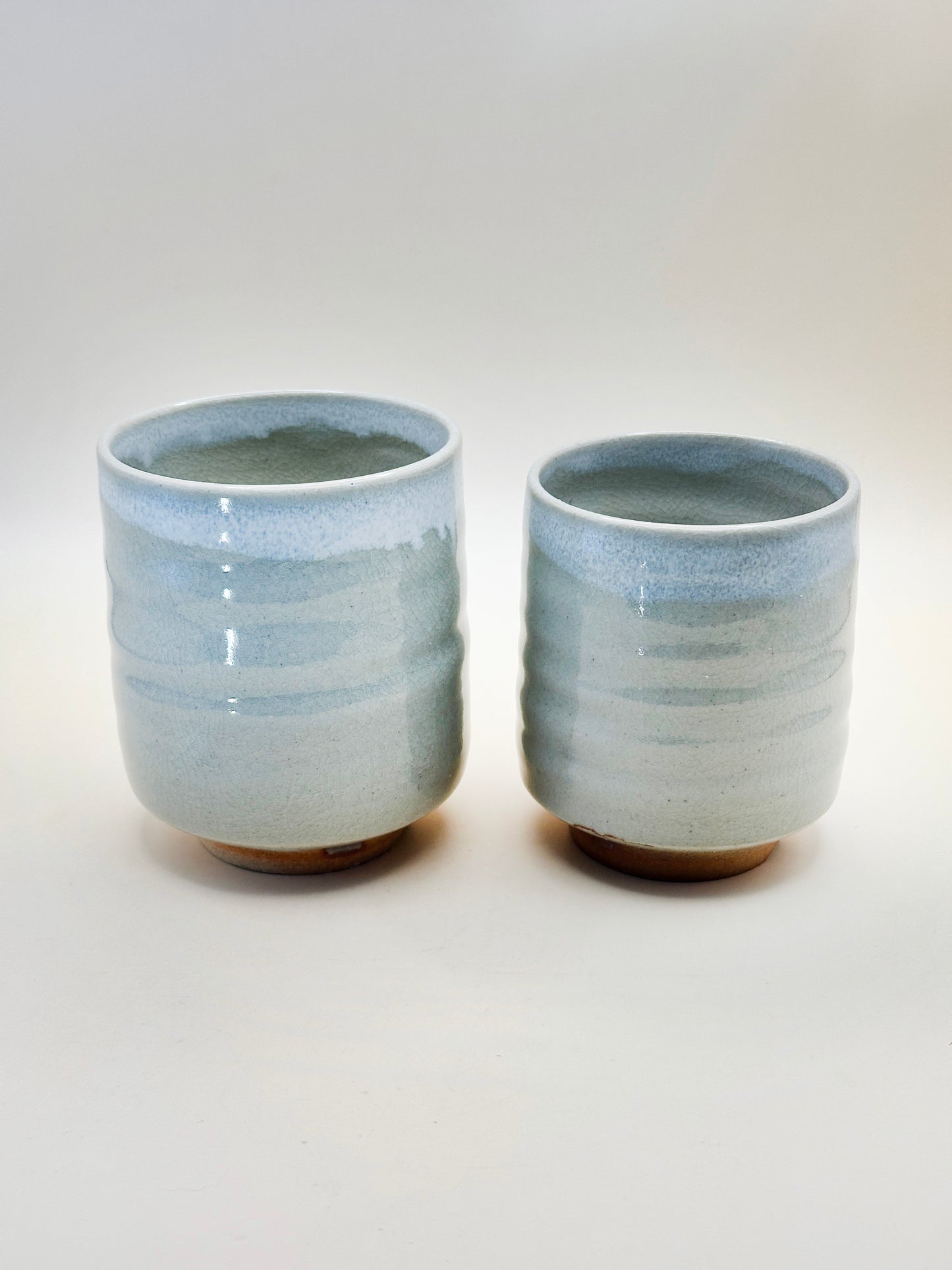 TB89 - Hagi-yaki Teacup Set - Shōgama Kiln 勝軍窯