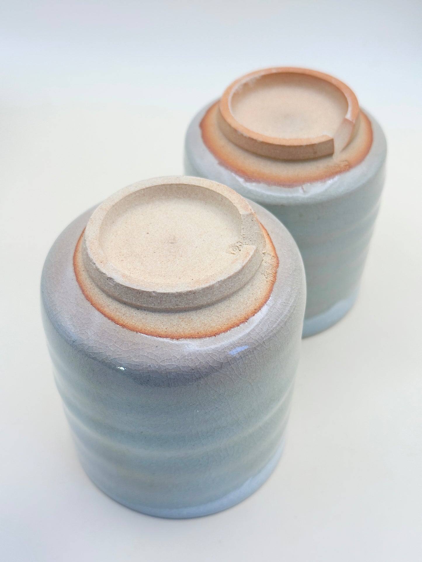 TB89 - Hagi-yaki Teacup Set - Shōgama Kiln 勝軍窯