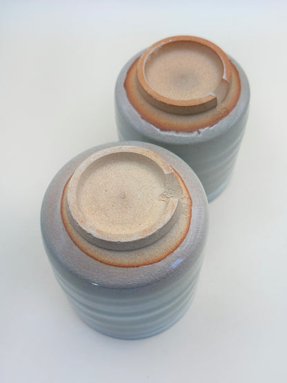 TB89 - Hagi-yaki Teacup Set - Shōgama Kiln 勝軍窯