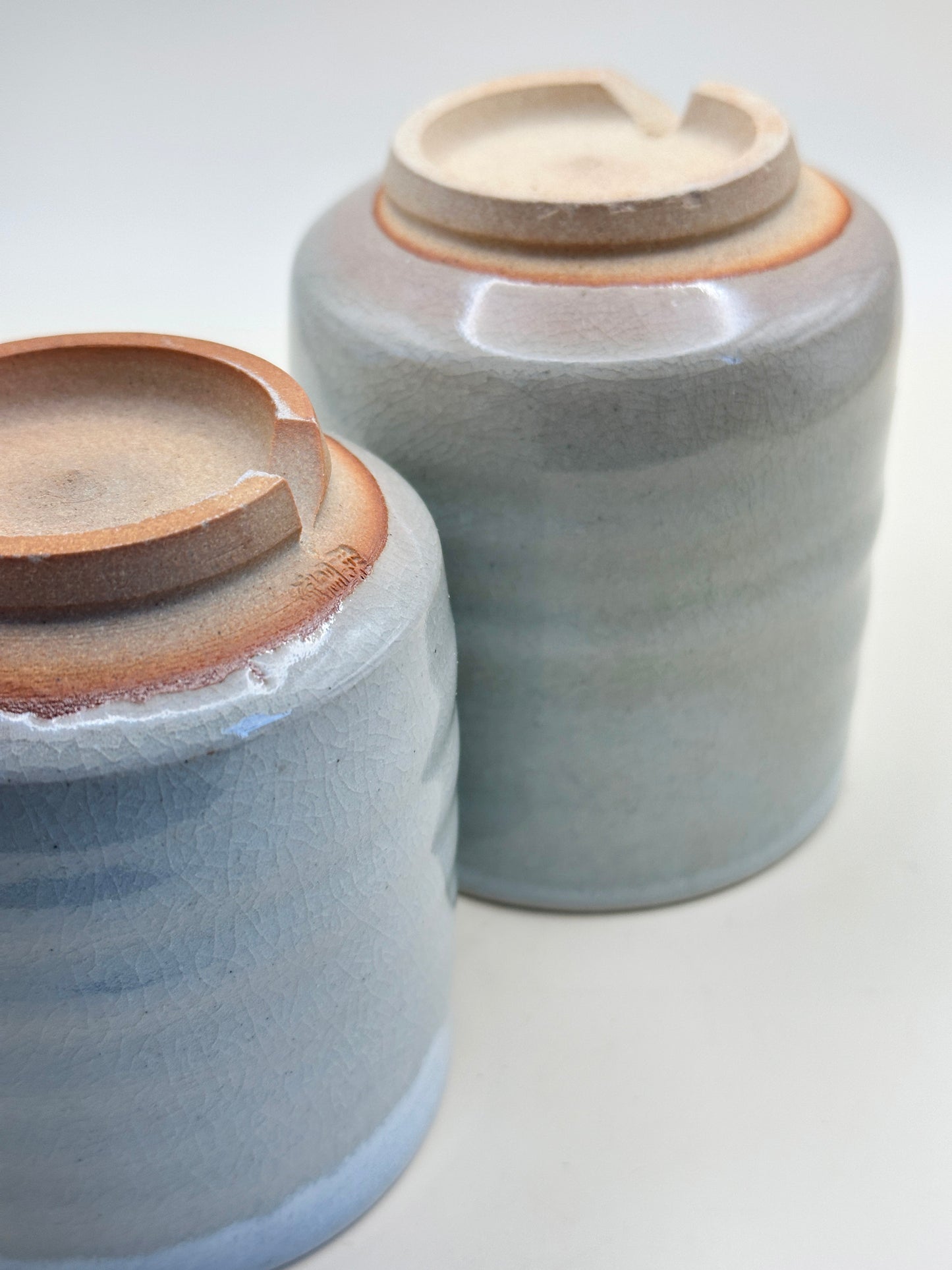 TB89 - Hagi-yaki Teacup Set - Shōgama Kiln 勝軍窯