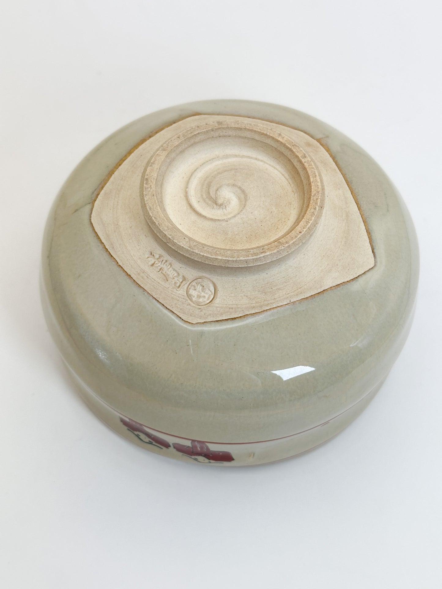 TC124 - Matcha Bowl Chawan of Akahada-yaki 赤膚焼