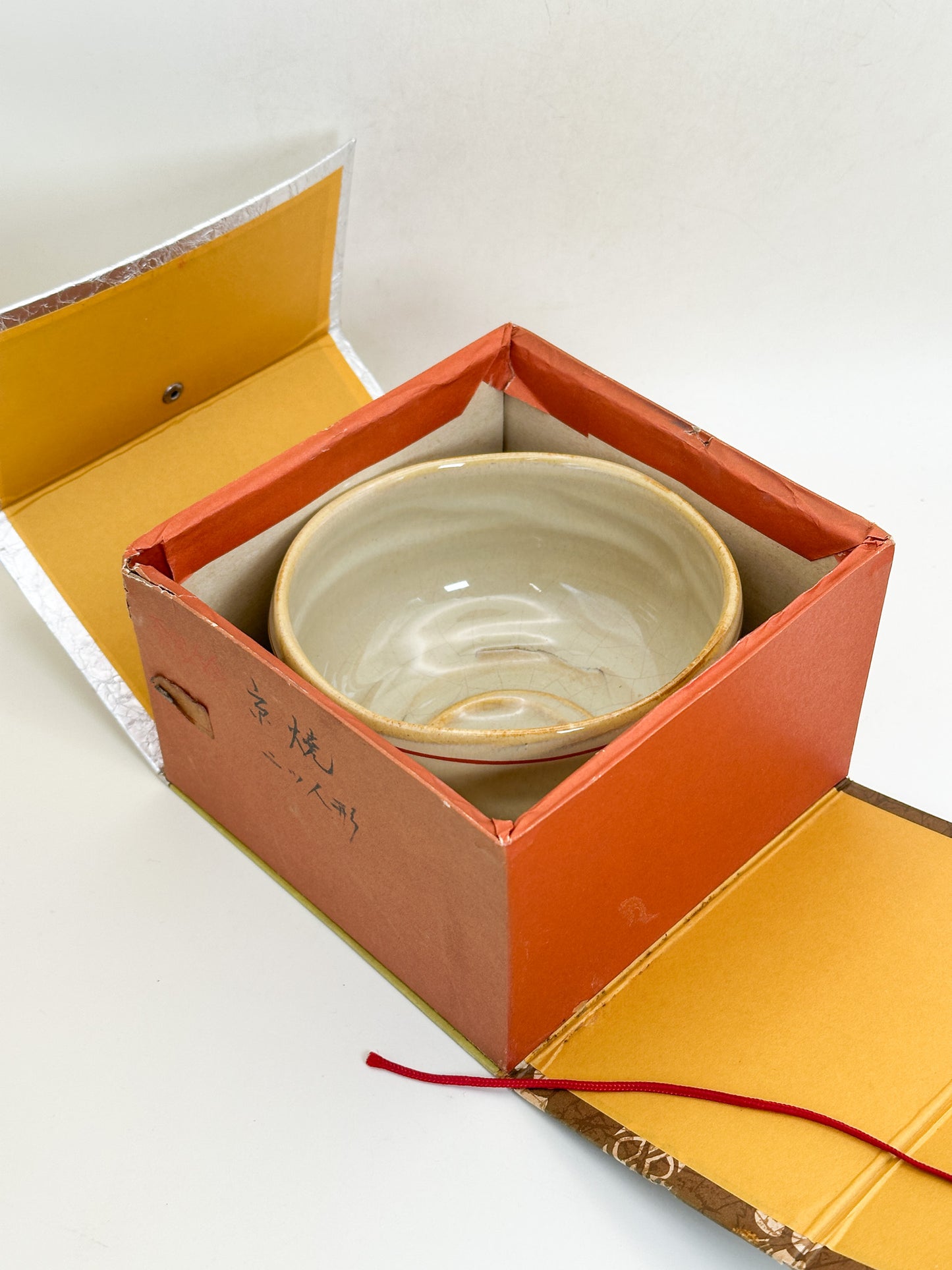 TC124 - Matcha Bowl Chawan of Akahada-yaki 赤膚焼