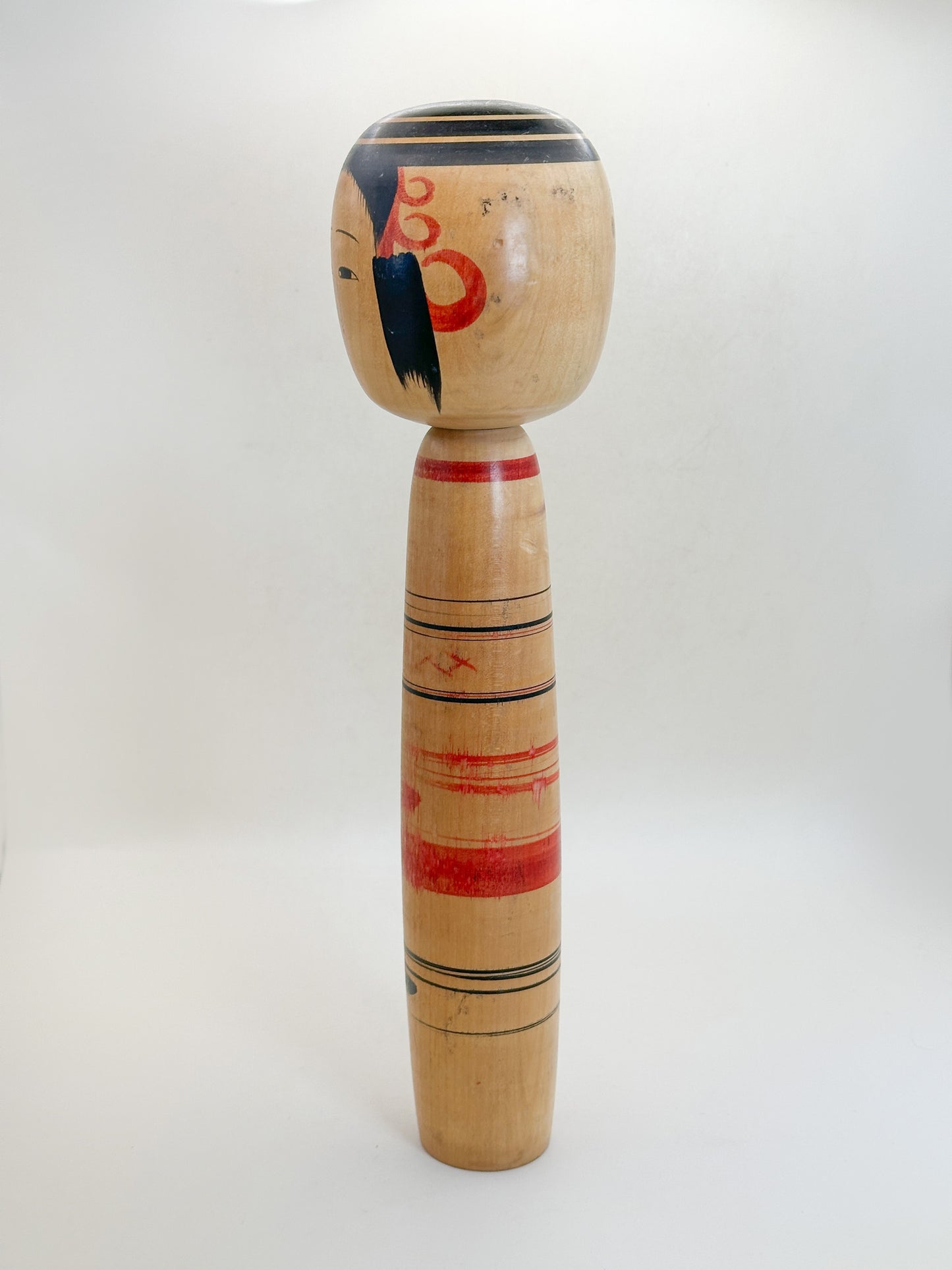 K30076 - Traditional Tsuchiyu Kokeshi by Kazue Abe 阿部計英