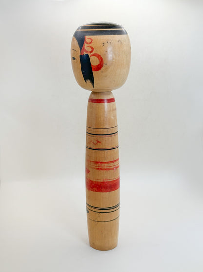 K30076 - Traditional Tsuchiyu Kokeshi by Kazue Abe 阿部計英