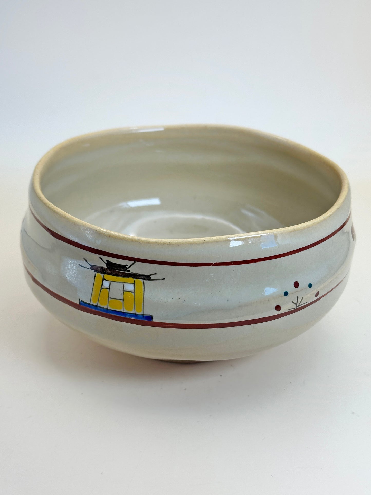 TC25 - Matcha Bowl Chawan of Akahada-yaki 赤膚焼