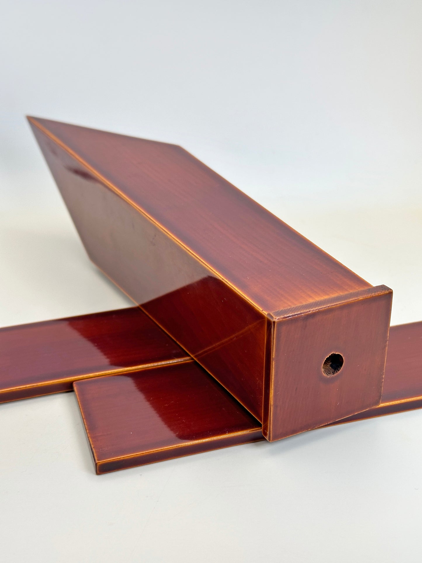 TB96 - Lacquerware Vase of Shunkei-nuri 春慶塗