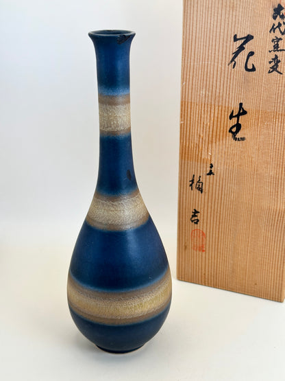 TB107 - Tachikichi Vase Kiyomizu-yaki 清水焼