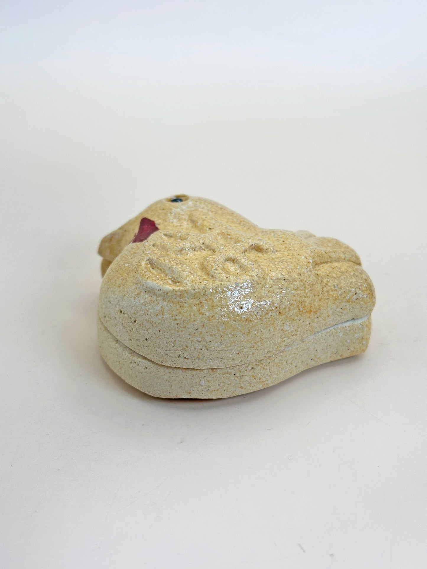 TB101 - Kutani-yaki Incense box by Takashi Kitamura 北村隆