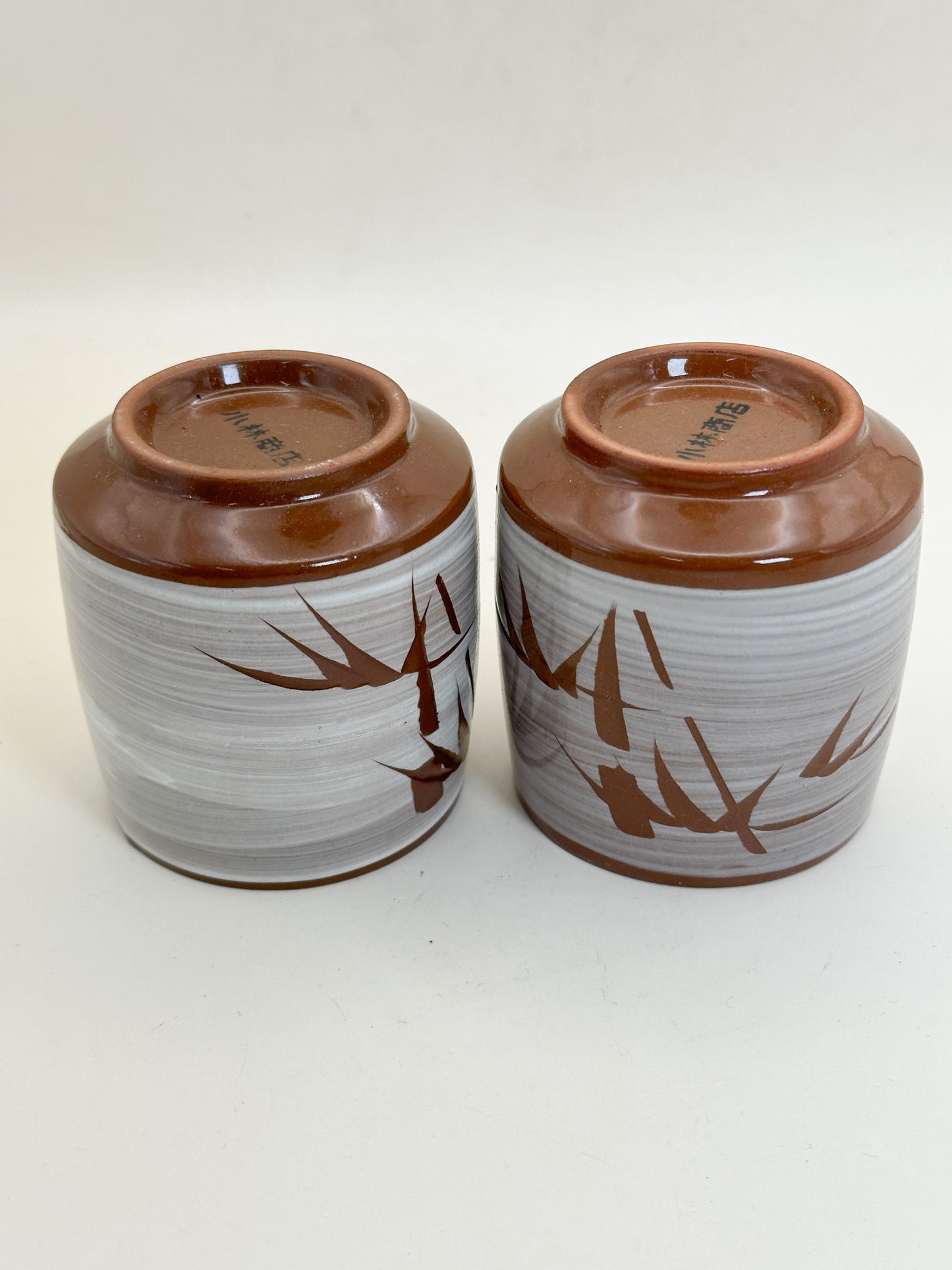 TB362 - Hakeme yunomi tea cups set 刷毛目