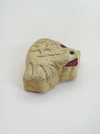 TB101 - Kutani-yaki Incense box by Takashi Kitamura 北村隆