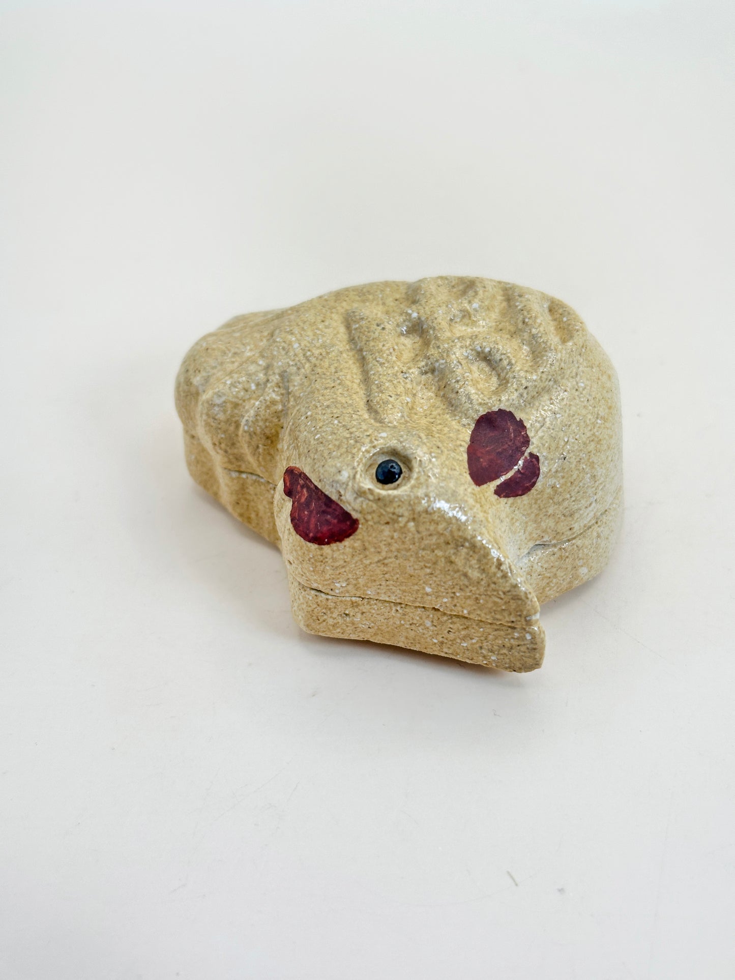 TB101 - Kutani-yaki Incense box by Takashi Kitamura 北村隆