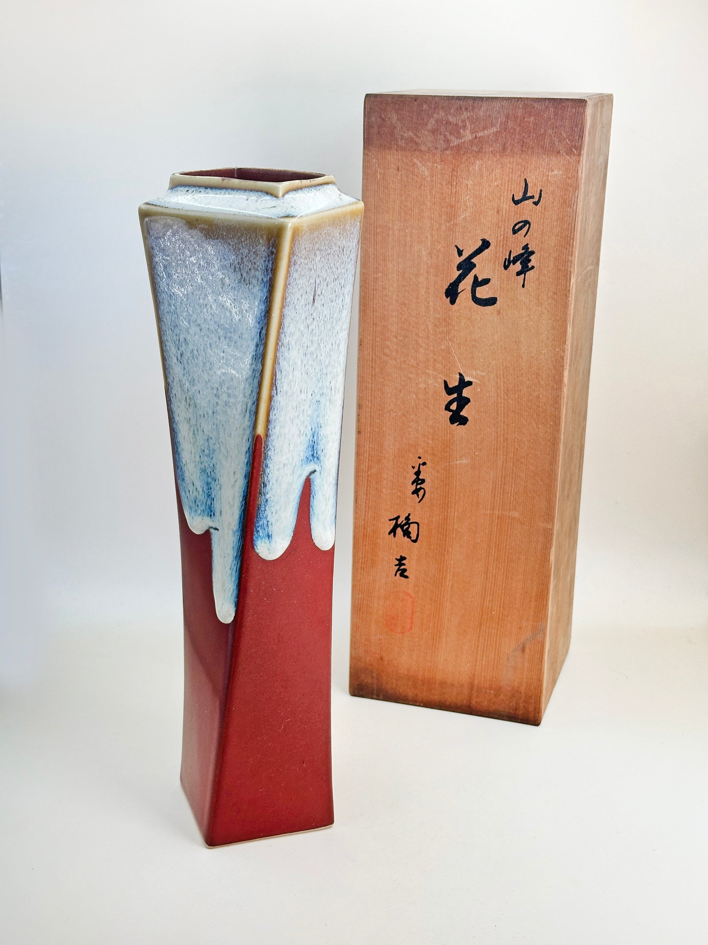 TB111 - Tachikichi Vase Kiyomizu-yaki 清水焼
