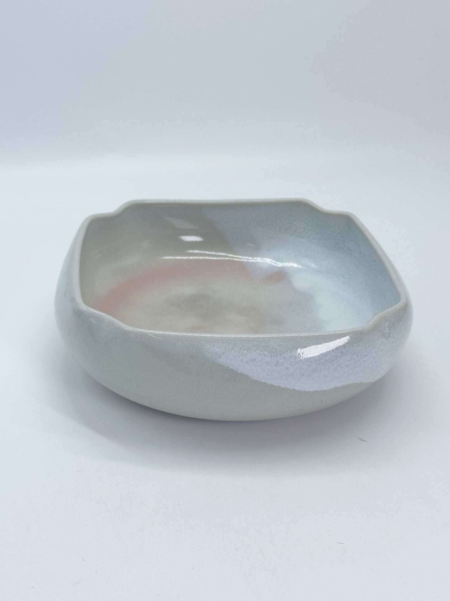 TB364 - Hagi-yaki large hachi bowl 天鵬山