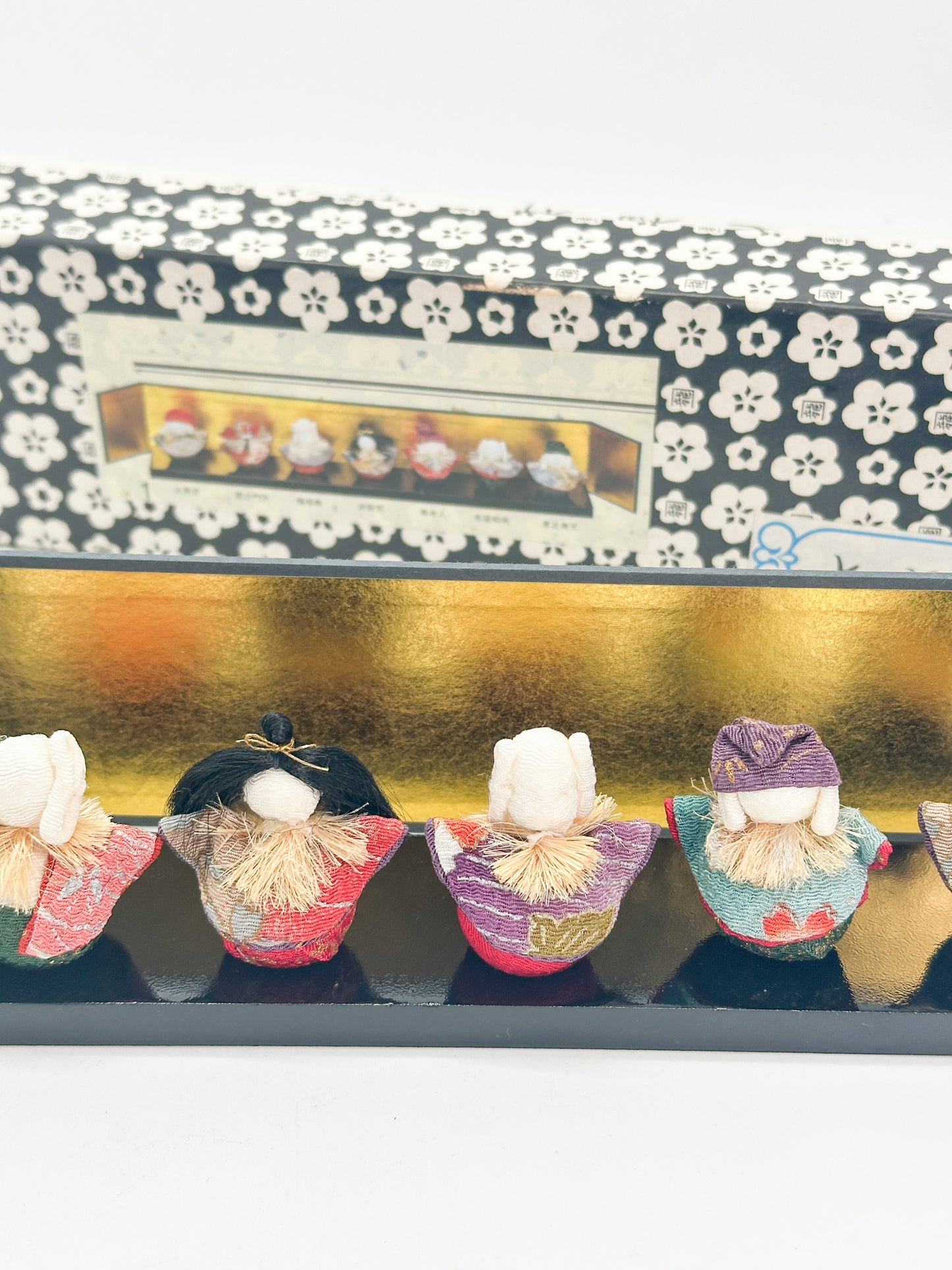 FT524 - Vintage Chirimen Craft – Seven Lucky Gods 七福神