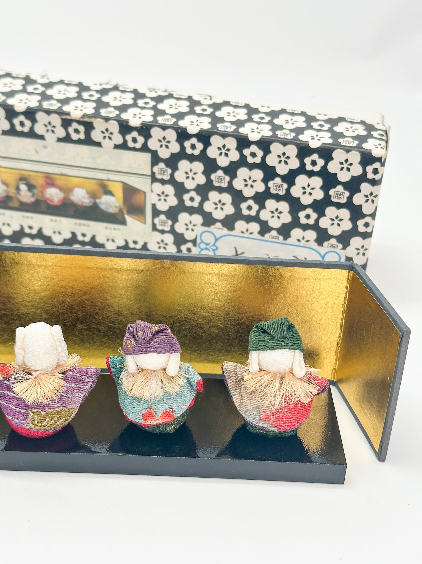 FT524 - Vintage Chirimen Craft – Seven Lucky Gods 七福神