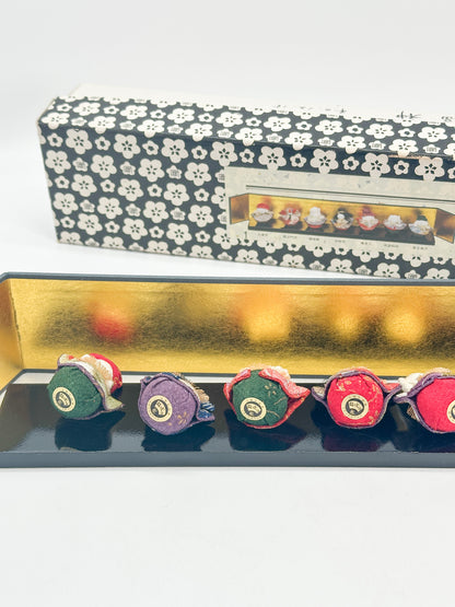 FT524 - Vintage Chirimen Craft – Seven Lucky Gods 七福神