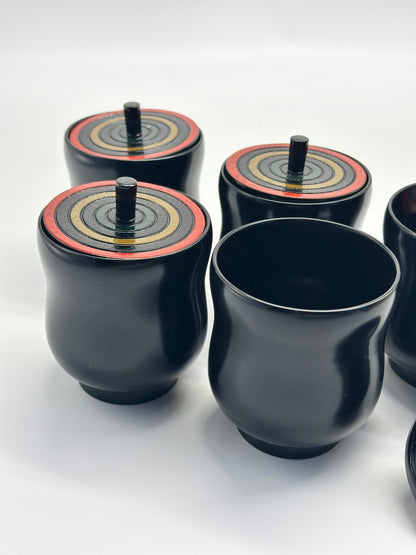 TB99 - Tea Cup Set with Spinning Top 独楽