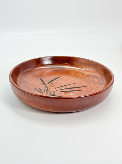 TB365 -  Sanuki-bori wooden kashiki 菓子器