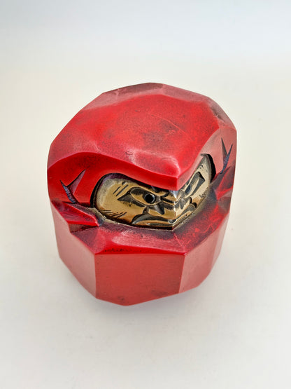 FT255 - Cast Iron Daruma by Zuihō 瑞峰