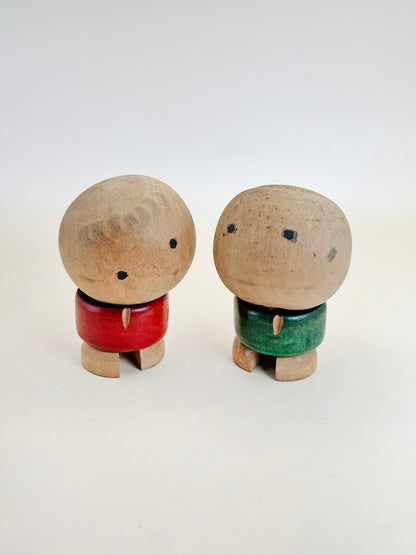 K05051 - Sosaku Kokeshi from Hanamaki 花巻