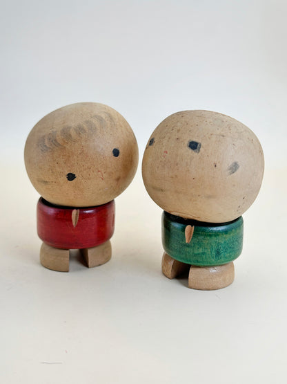 K05051 - Sosaku Kokeshi from Hanamaki 花巻