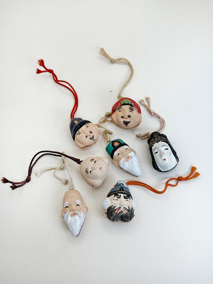 CB103 - Set of handcrafted dorei Shichifukujin 七福神