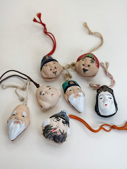 CB103 - Set of handcrafted dorei Shichifukujin 七福神