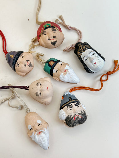 CB103 - Set of handcrafted dorei Shichifukujin 七福神