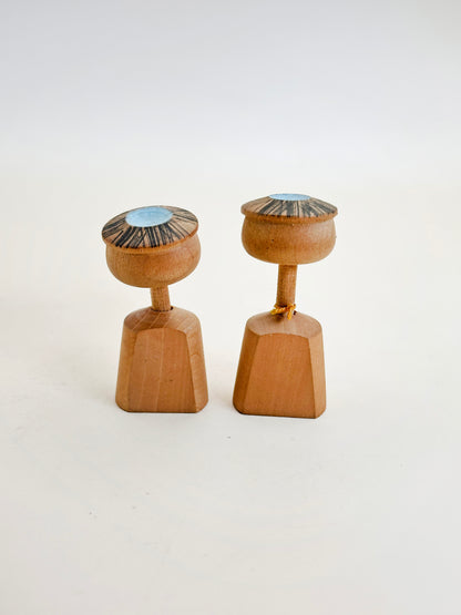 K05049 - Omiayge Kappa Shogi Chess Kokeshi 河童