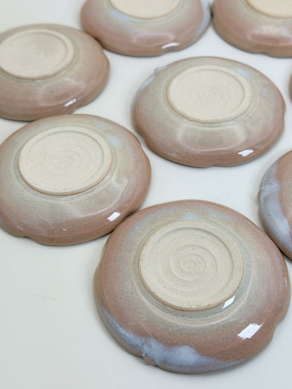 TB373 - Hagi-yaki plates by Tenpōzan 天鵬山