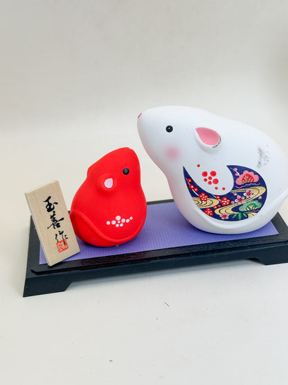 FT528 - Tamayoshi Rat Zodiac Figurine set 玉善
