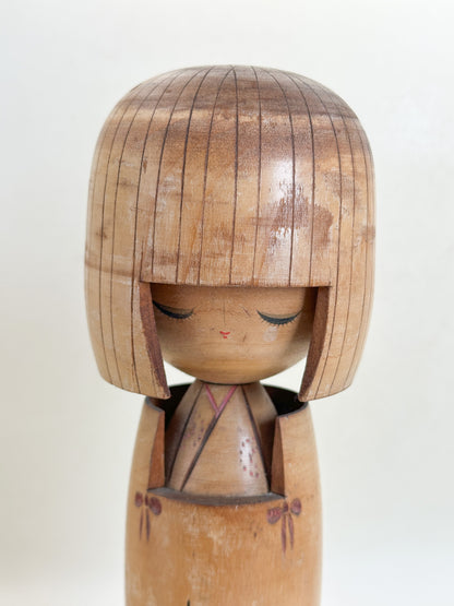 K25205 - Sōsaku Kokeshi by Yamagishi Umeyoshi 山岸梅好