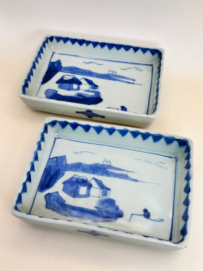 TB192 - Porcelain Plates in the Ko-Imari style 古伊万里