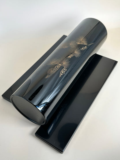 TB113 - Wajima-nuri Lacquer Vase 輪島塗