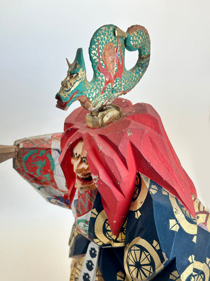 FT260 - Poupée Nara par Sōshin Somekawa 奈良人形 一刀彫