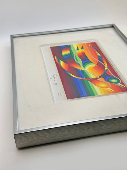 AR08 - Artwork Print by Ay-O - Takao Iijim 靉嘔