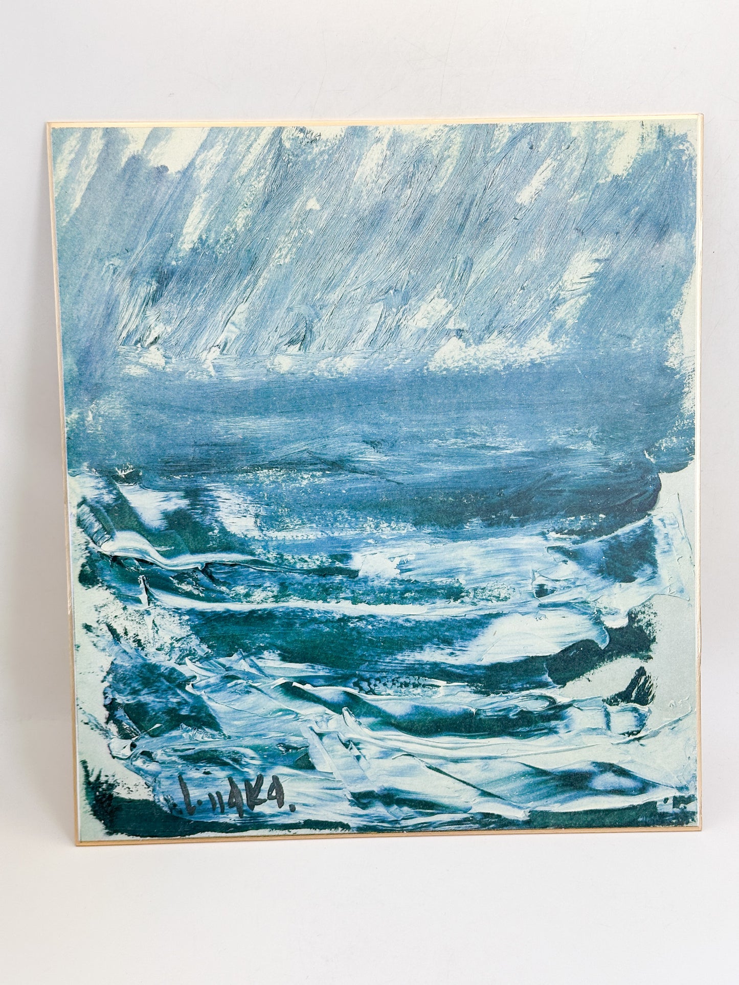 SHP353 - Shikishi print by Ichirō Nakamura 中村一郎