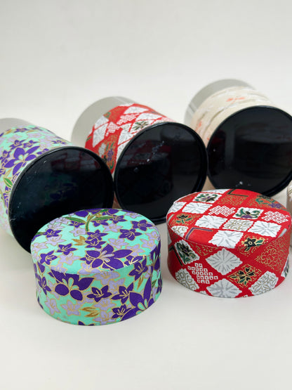 TC130 - Japanese Washi Mini Tea Canister Set ミニ茶筒