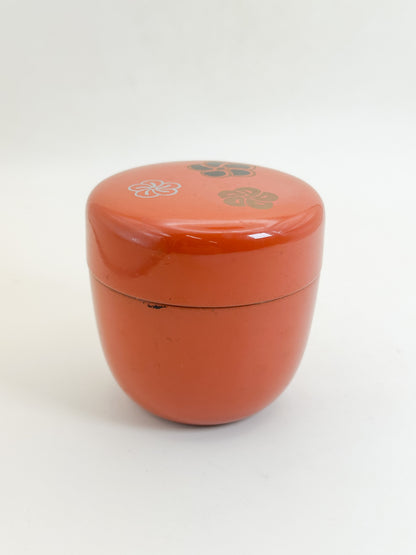 TC132 - Vintage Japanese Lacquerware Tea Caddy 茶入