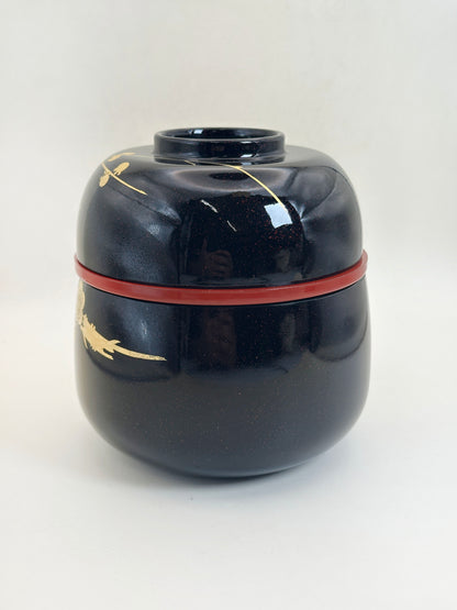 TB376 -  Wajima-nuri Lacquered Bowl with Lid 輪島塗