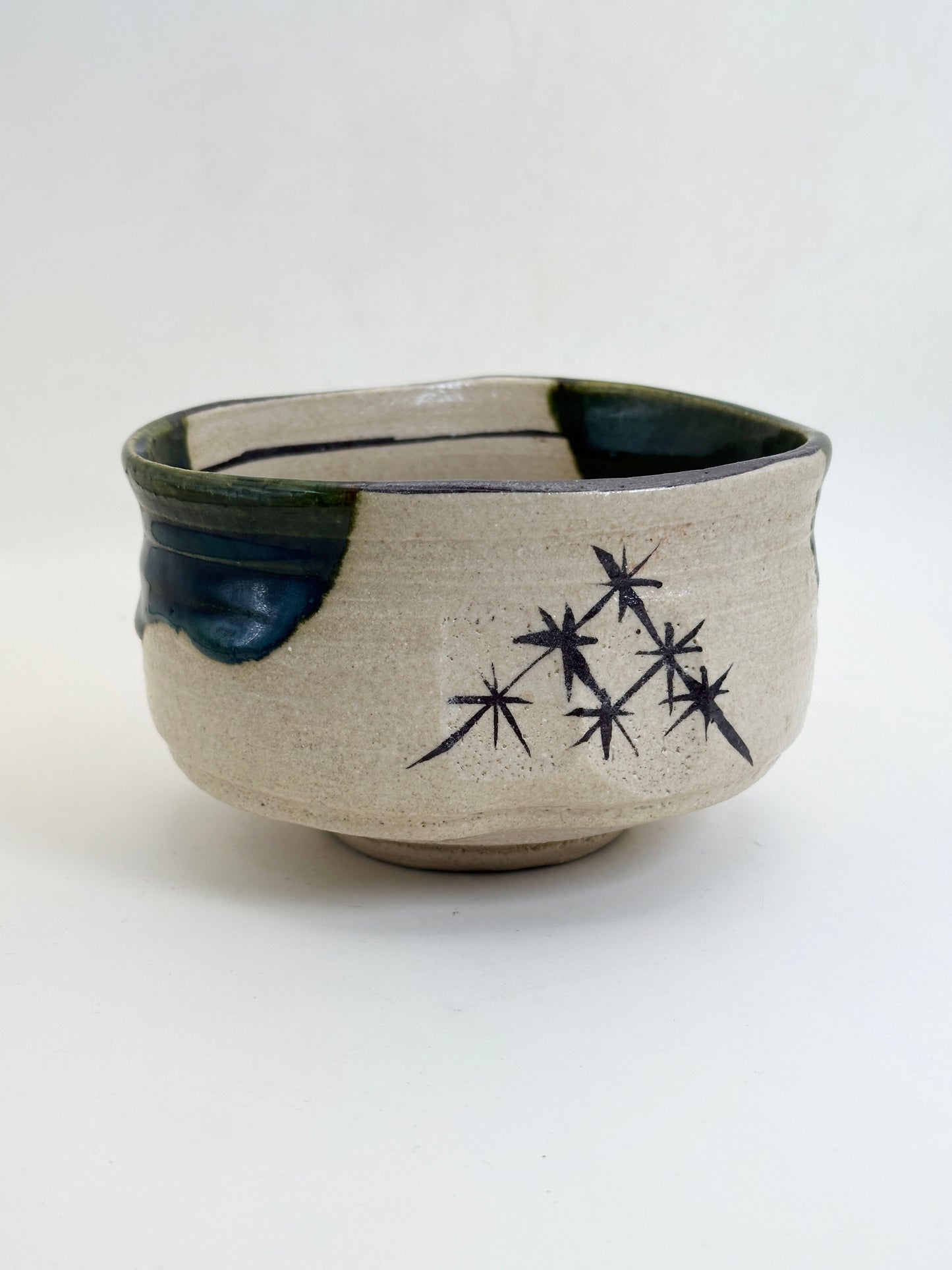 TC134 - Chawan Matcha Bowl of Oribe-yaki 織部焼