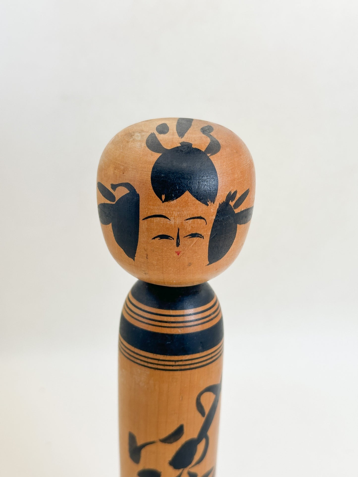 K20167 - Traditional Sakunami Kokeshi Kenjiro Hiraga 平賀謙次郎