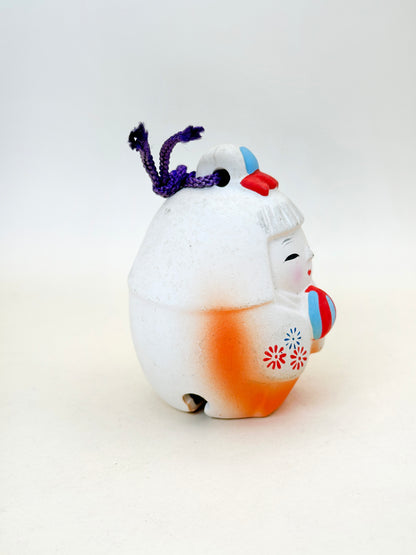 CB228 - Dorei Clay Bell of Hakata ningyō 博多人形