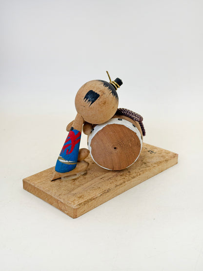 K10209 - Omiyage Kokeshi Doll by Gyokujin 玉仁