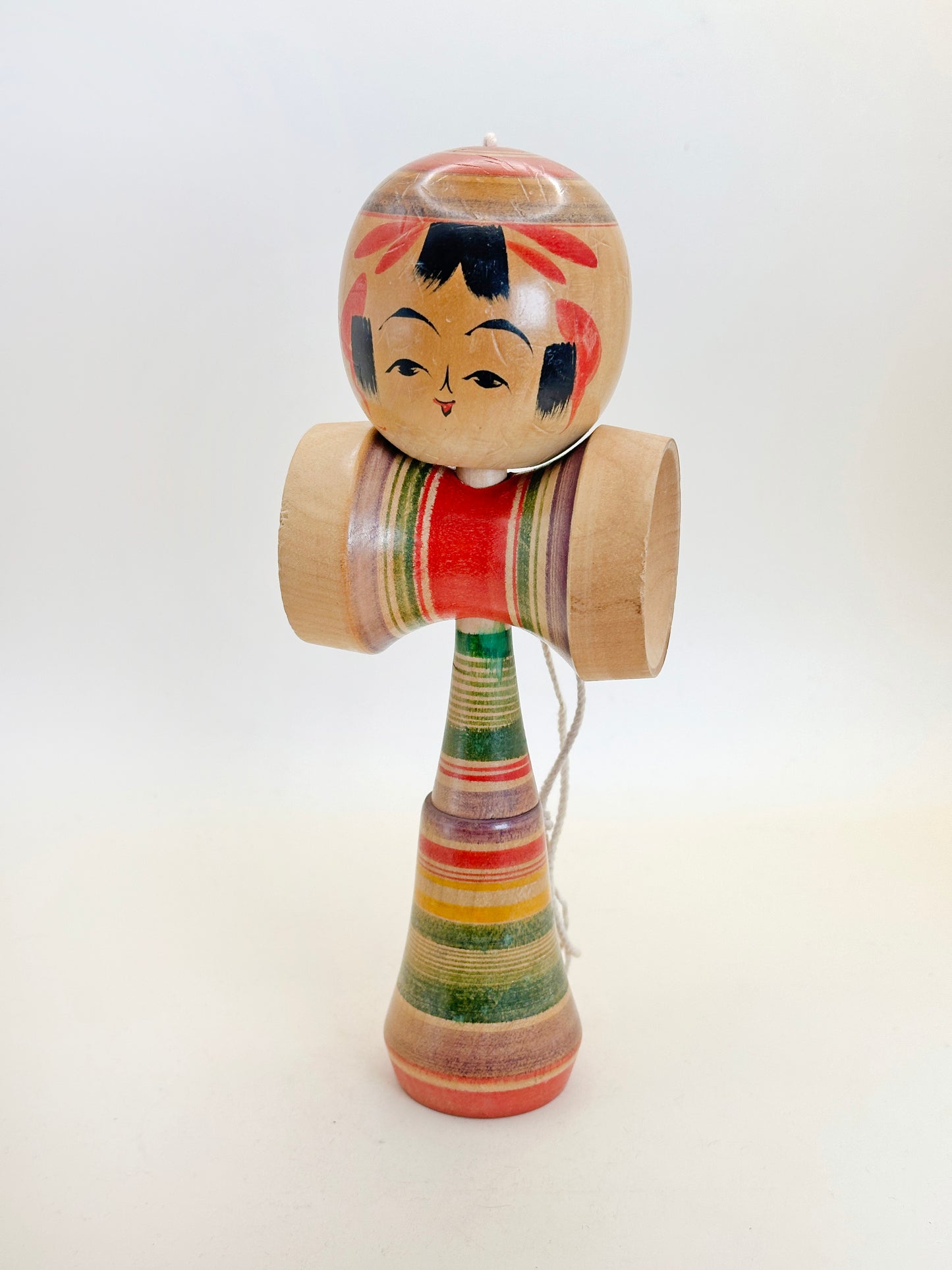 K20104 -  Folk Toy Kokeshi kendama ケン玉