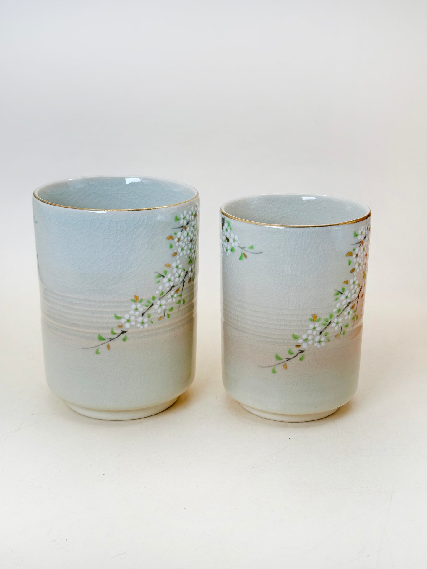TB232 - Hagi-yaki yunomi tea cup by Tachikichi たち吉