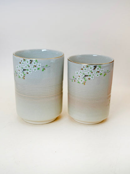 TB232 - Hagi-yaki yunomi tea cup by Tachikichi たち吉