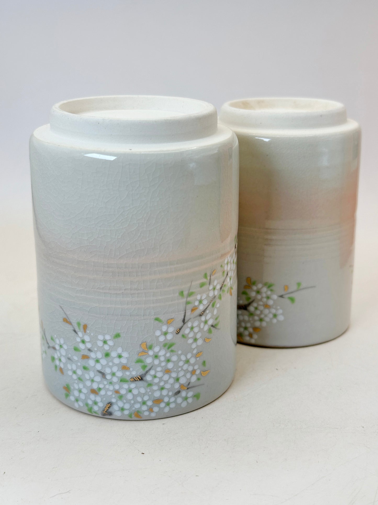 TB232 - Hagi-yaki yunomi tea cup by Tachikichi たち吉